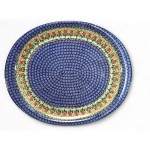 B45 Bunzlau Ovale Serveerschaal 1916X Diversen B45 Bunzlau Ovale Serveerschaal 1916X Diversen